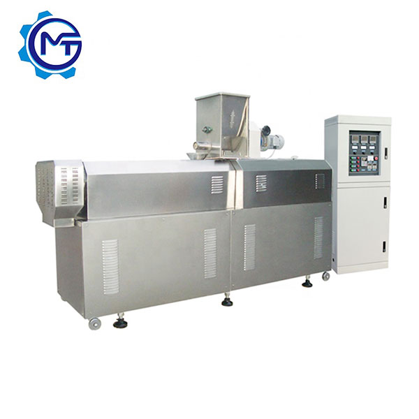 Baked triangle chip processing line