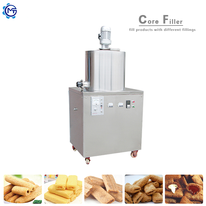Best Price Rice Core Filling Snack Food Extruder Crispy Delicious Corn Core Filled Snack Food Production Line