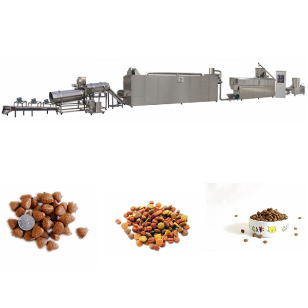 Spectacular fish and aquatic feed processing line